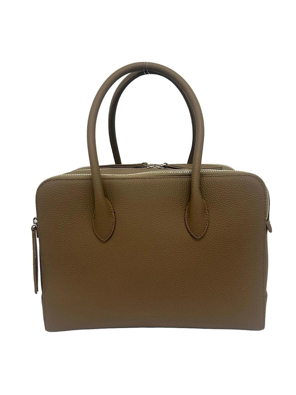 Vasic Cargo Mini Taupe Leather Handbag #283430V59B